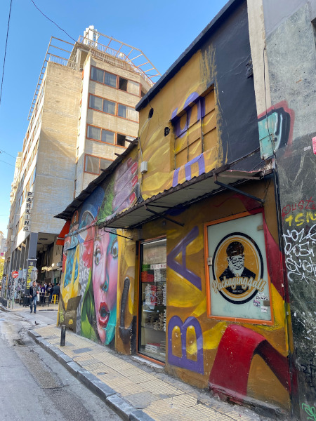 Street art Atene