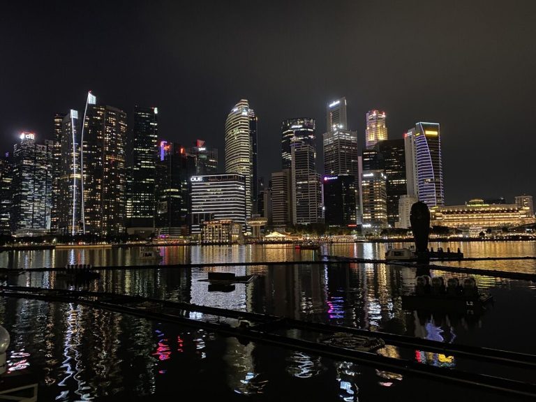 marina bay by night