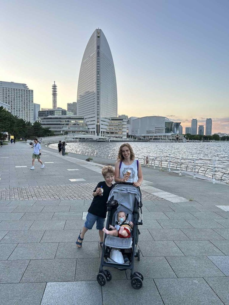 Famiglia a Yokohama