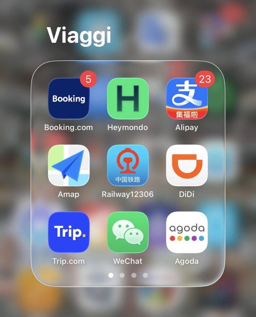 app viaggio Cina